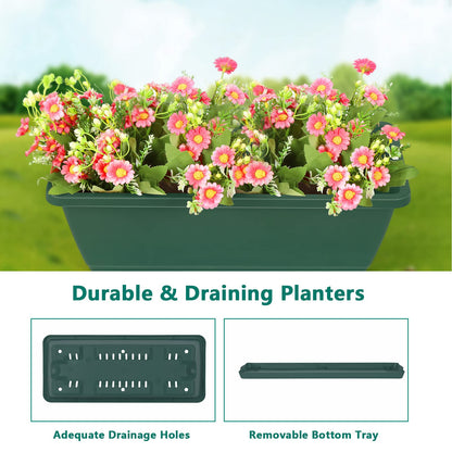 CLGardenLTD Raised Garden Bed 4 Tier Vertical Garden Planter Indoor Outdoor Herb Planter with Legs Elevated Garden Planters for Flowers Vegetables Plants, Brick Red