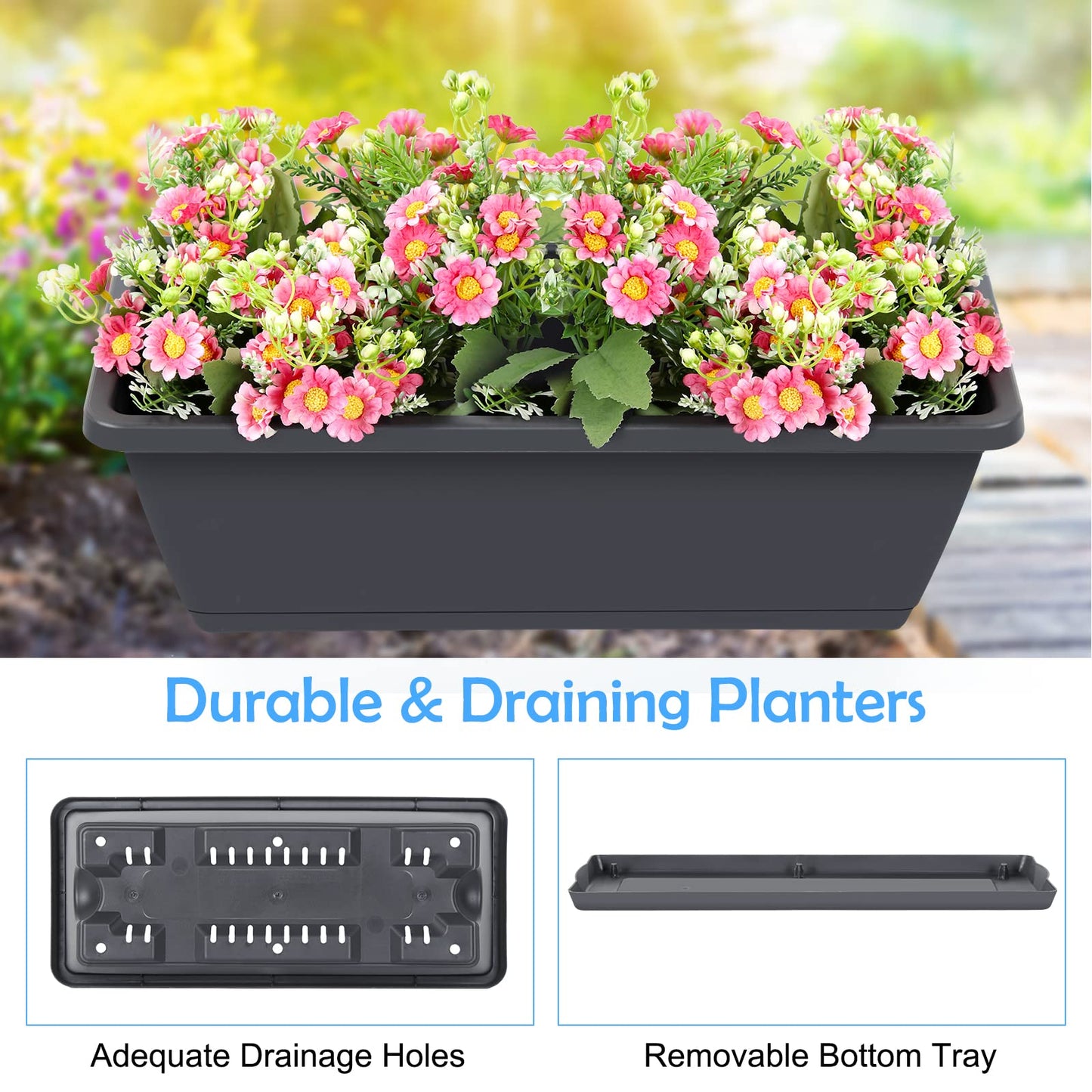 CLGardenLTD Raised Garden Bed 4 Tier Vertical Garden Planter Indoor Outdoor Herb Planter with Legs Elevated Garden Planters for Flowers Vegetables Plants, Brick Red