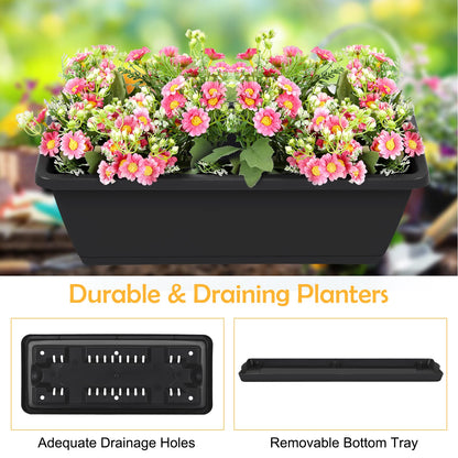 CLGardenLTD Raised Garden Bed 4 Tier Vertical Garden Planter Indoor Outdoor Herb Planter with Legs Elevated Garden Planters for Flowers Vegetables Plants, Brick Red